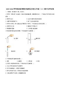 2025-2026学年陕西省渭南市临渭区多校九年级（上）期中化学试卷（含答案）