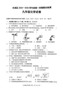 河北省唐山市丰润区2024-2025学年九年级上学期1月期末考试化学试题