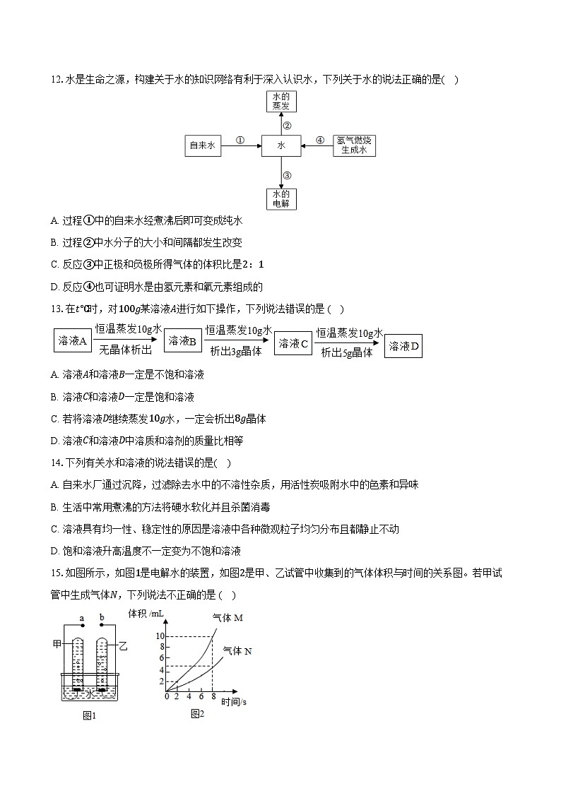 2025-2026学年四川省巴中市巴州区九年级(上)期中化学试卷(含答案)第3页
