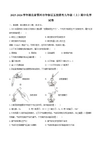 2025-2026学年湖北省鄂州市华容区五校联考九年级（上）期中化学试卷-自定义类型