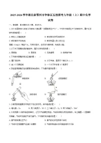 2025-2026学年湖北省鄂州市华容区五校联考九年级(上)期中化学试卷-自定义类型