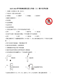 2025-2026学年海南省澄迈县九年级(上)期中化学试卷-自定义类型