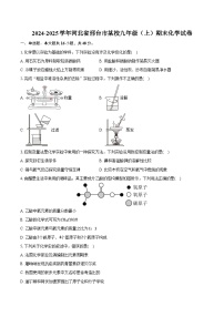 2024-2025学年河北省邢台市某校九年级（上）期末化学试卷（含答案）