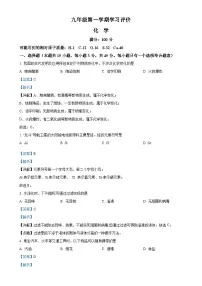 甘肃省武威市九年级上学期期末化学试题(解析版)-A4