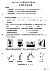 甘肃省武威市凉州区金山镇九年制学校2025-2026学年九年级上学期期末考试化学试卷