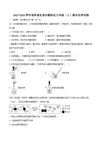 2025-2026学年吉林省长春市朝阳区九年级（上）期末化学试卷-自定义类型