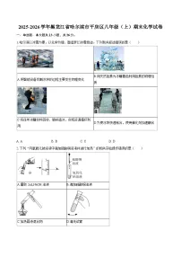2025-2026学年黑龙江省哈尔滨市平房区八年级（上）期末化学试卷-自定义类型