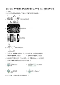 2025-2026学年黑龙江省哈尔滨市道外区八年级（上）期末化学试卷（含答案）