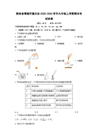 2025-2026学年陕西省渭南市潼关县九年级上学期期末考试化学试卷（学生版）