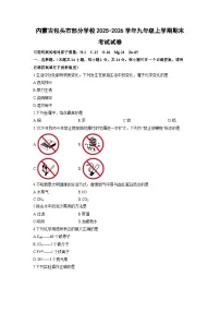 2025-2026学年内蒙古包头市部分学校九年级上学期期末考试化学试卷（学生版）