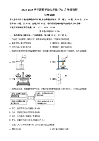 广东省深圳市宝安区海韵学校九年级下学期3月份月考化学试题-A4