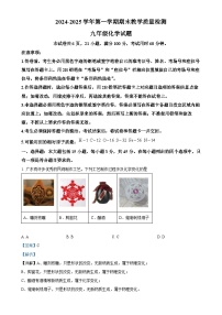 广东省河源市连平县九年级上学期1月期末化学试题(解析版)-A4