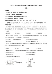 河北省保定市阜平县2025-2026学年九年级上学期1月期末化学试题（有解析）