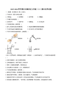 2025-2026学年重庆市南岸区九年级（上）期末化学试卷（含答案+解析）