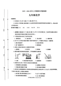 河南省平顶山市汝州市2025-2026学年九年级上学期2月期末化学试题