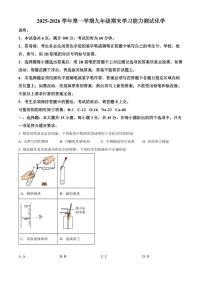 广东省梅州市五华县2025-2026学年九年级上学期1月期末考试化学试题(试卷+解析)