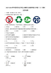 2025-2026学年昆明市五华区云南师大实验学校九年级（上）期末化学试卷（含答案）