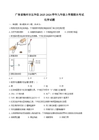 广东省梅州市五华县2025-2026学年九年级上学期1月期末考试化学试卷A
