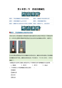 化学九年级下册（2024）溶液的酸碱性优质导学案