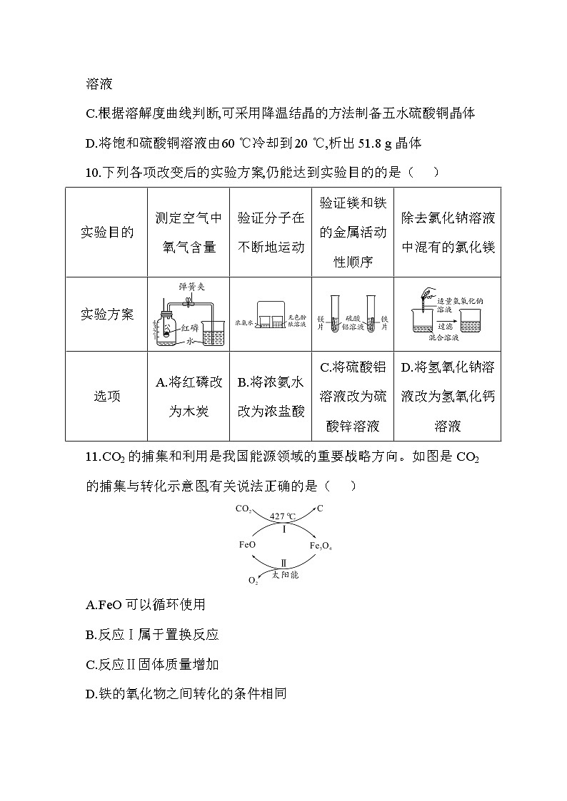 宁夏回族自治区2026年初中学业水平考试化学模拟试题(三)第3页
