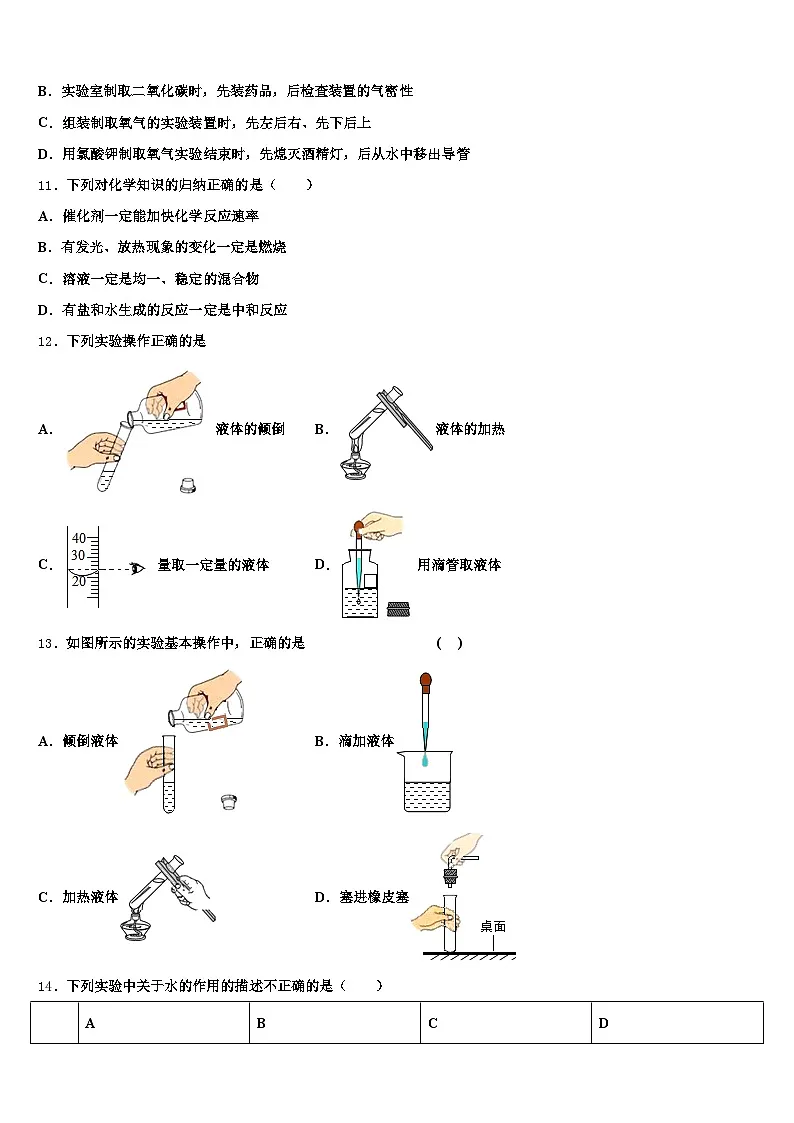 上饶市2025-2026学年中考化学全真模拟试题(含答案解析)第3页