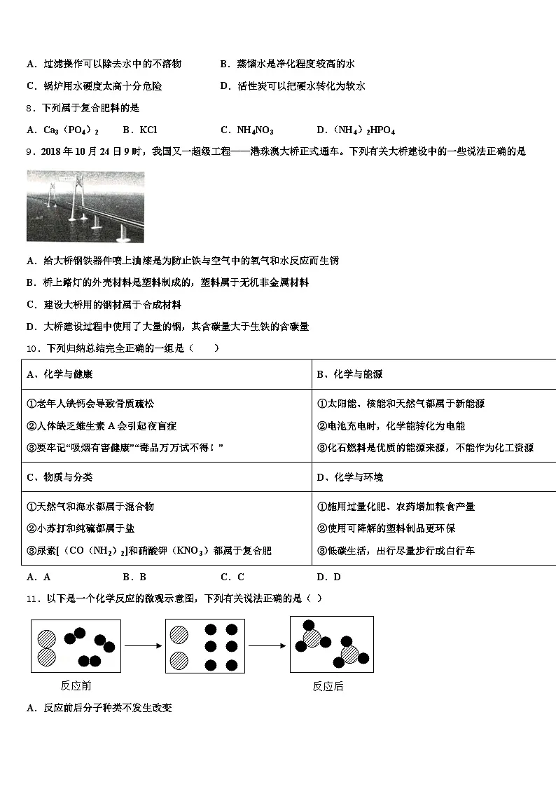 2026年河南省漯河市中考化学猜题卷(含答案解析)第3页
