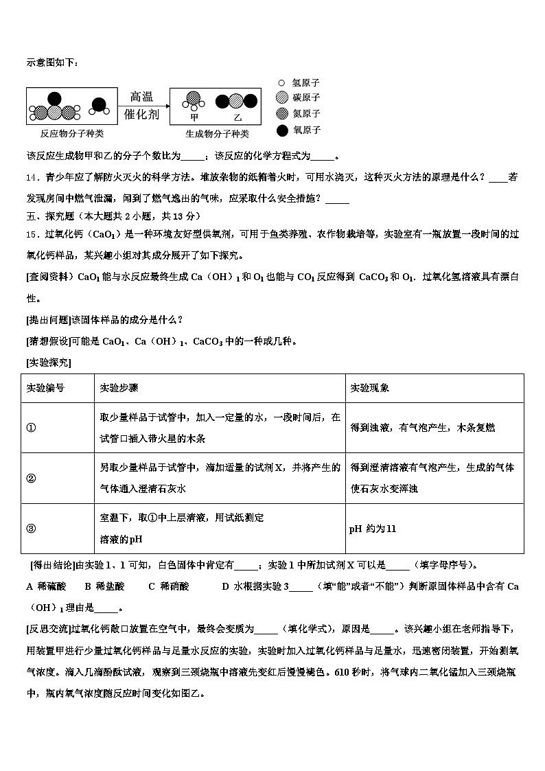 2026年青海省海西蒙古族藏族自治州中考化学押题试卷(含答案解析)第3页