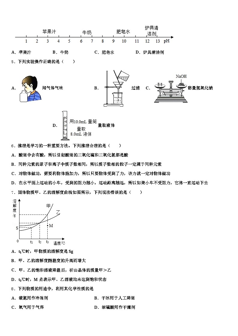 河北省保定市2026年中考猜题化学试卷(含答案解析)第2页