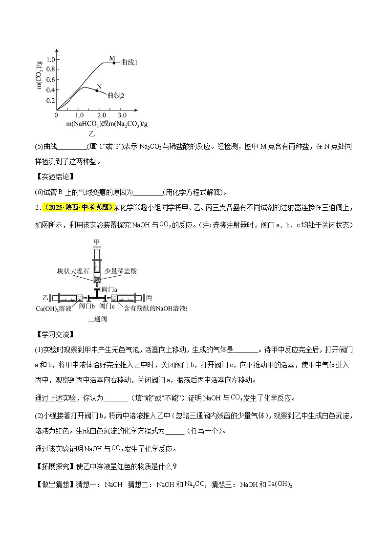 专题21 科学探究题(全国通用)(原卷版)第2页