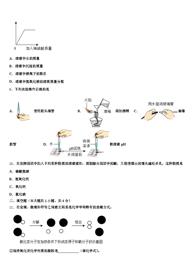 2026届安徽省六安市中考化学全真模拟试题(含答案解析)第3页