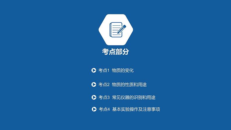 河南中考化学复习课件1:第一单元 走进化学世界02