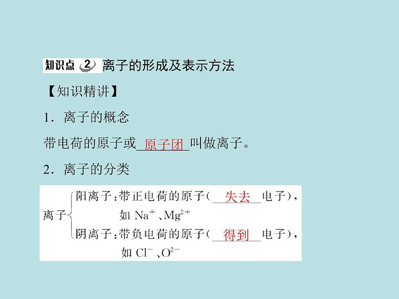 第三单元 课题2 第2课时 离子 同步练习课件(含答案)08