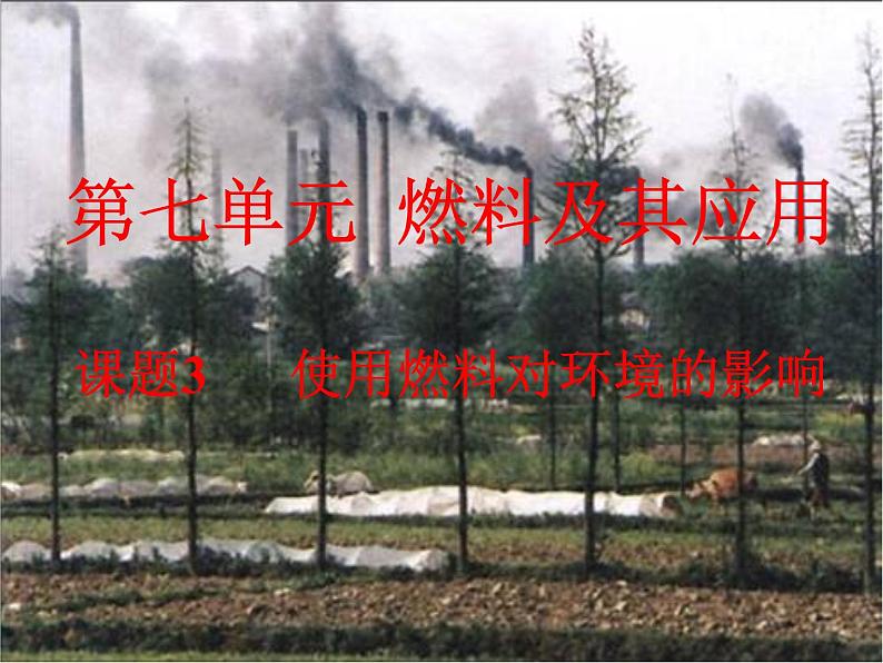 7.2燃料的合理利用与开发(第二课时)--课件(共17张PPT)01