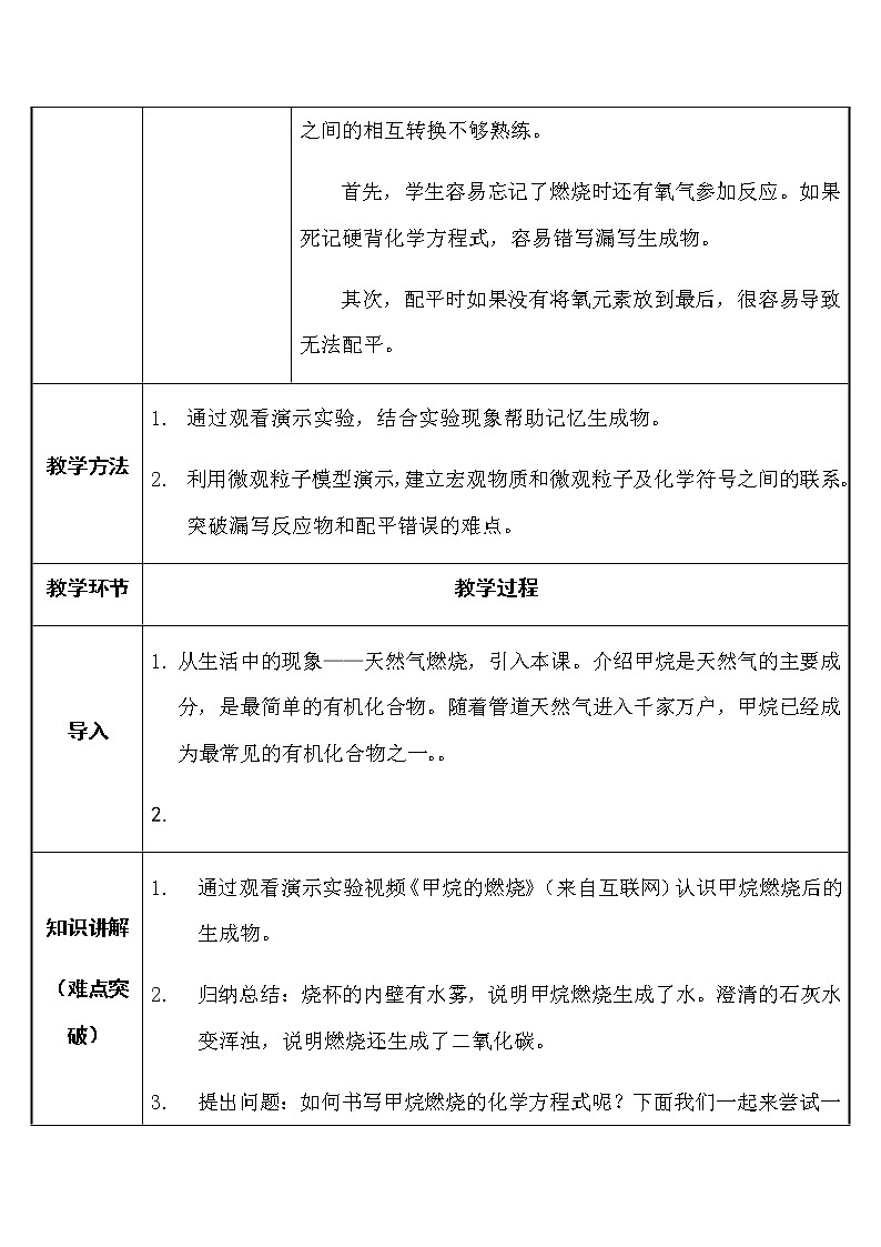 九年级化学上册教案-7.2燃料的合理利用与开发-人教版02