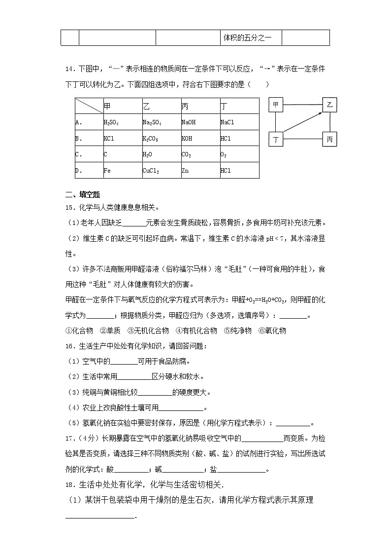 人教版初中化学九年级下册第十单元酸和碱检测题(含答案解析)03