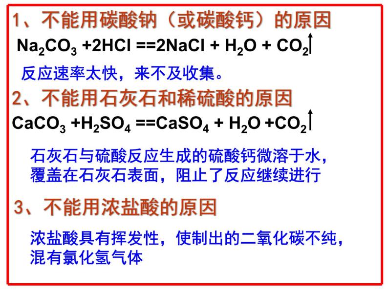 人教版九年级化学上册课件：第六单元 课题2  二氧化碳制取的研究06