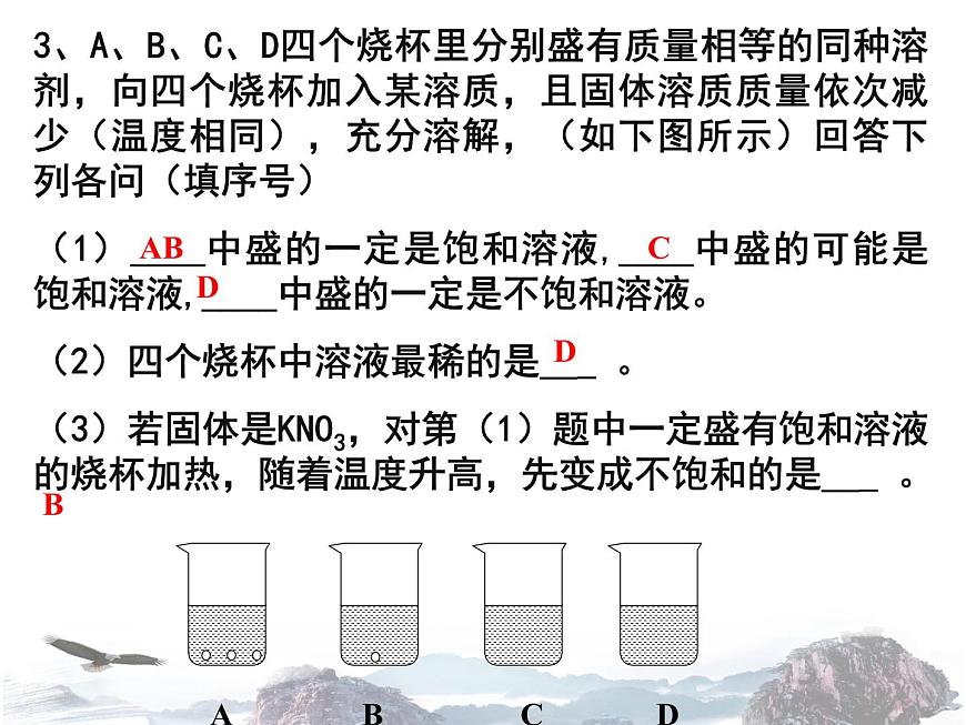 人教版九年級下冊 第九單元課題2 溶解度 飽和溶液與不飽和溶液第1課時第5頁