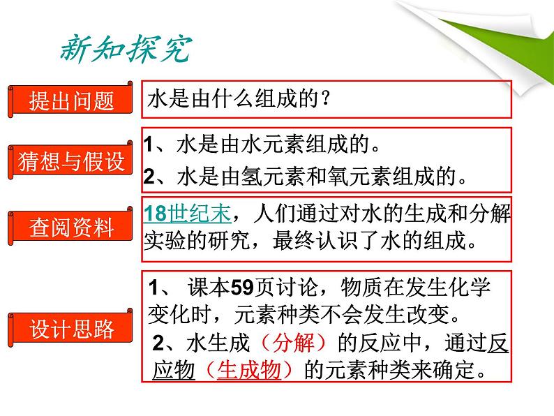 人教版九年级化学上册 第四单元课题3 水的组成 (2)04