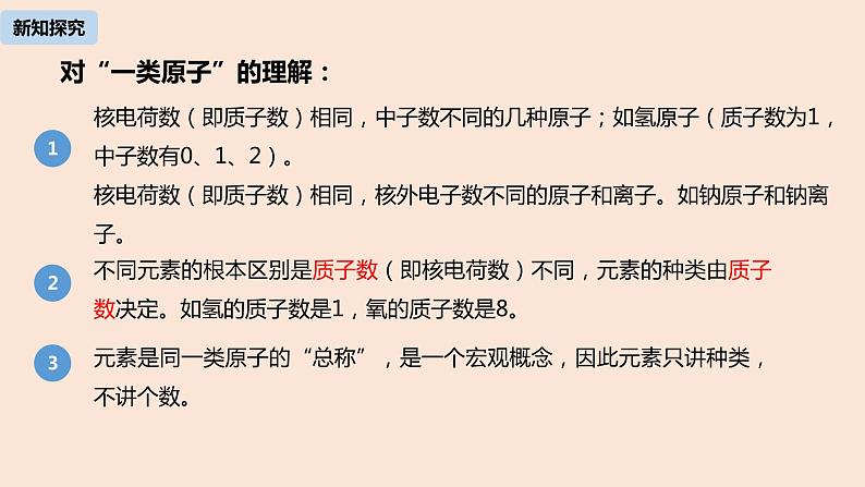 初中化学人教版九年级(上册)第3单元 课题3 元素(第一课时)课件第8页