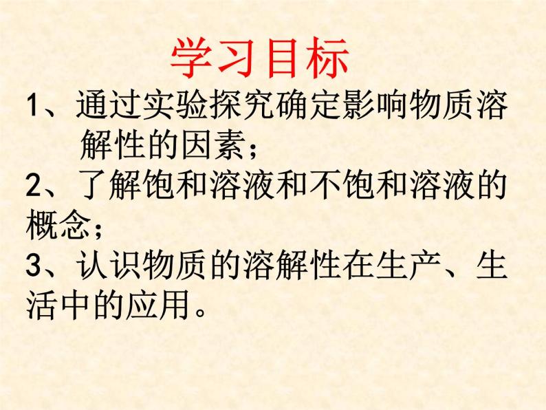 6.3 物质的溶解性 课件-2020-2021学年九年级化学上册同步备课系列（沪教版）02