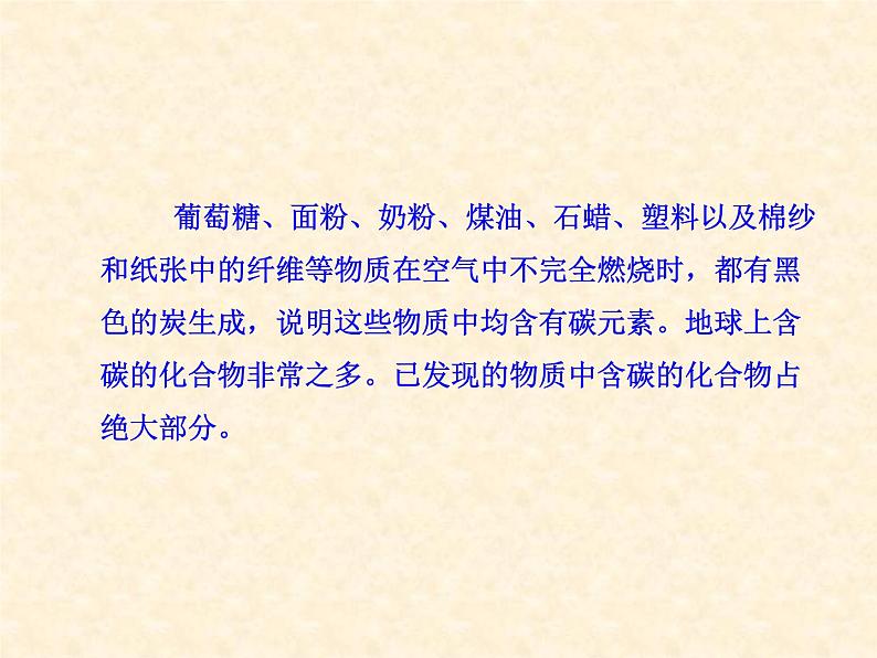 8.1 什么是有机化合物 课件-2020-2021学年九年级化学上册同步备课系列(沪教版)04