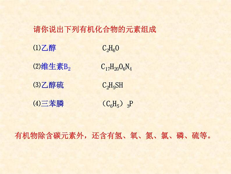 8.1 什么是有机化合物 课件-2020-2021学年九年级化学上册同步备课系列(沪教版)08