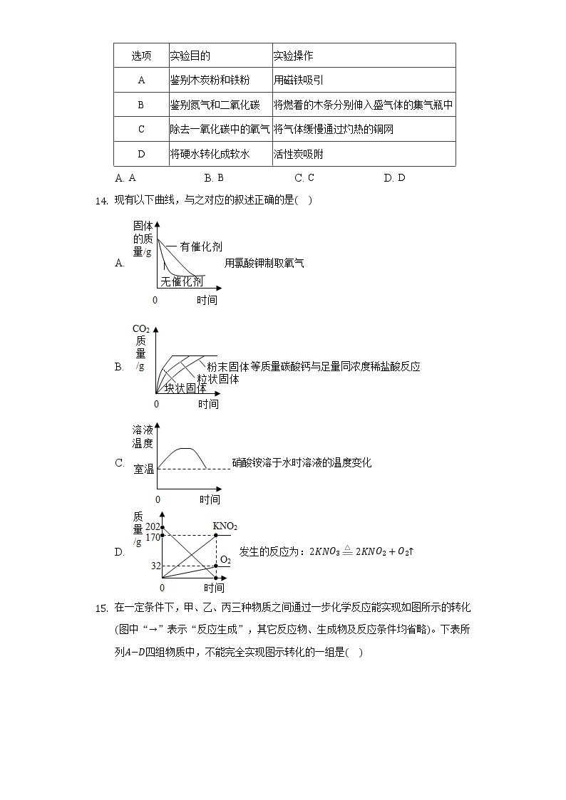 2020-2021学年广东省九年级（上）第三次月考化学试卷03