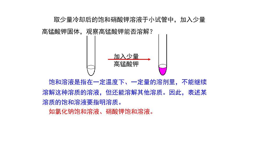 人教版初中化學(xué)九年級(jí)下冊第九單元 溶液 課題2 溶解度課件第8頁