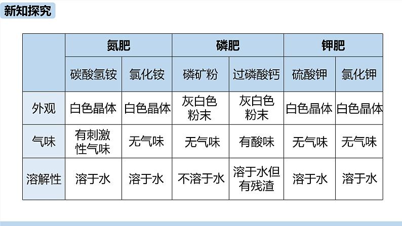 人教版化学九年级下册 11.2 化学肥料(PPT课件+素材)06