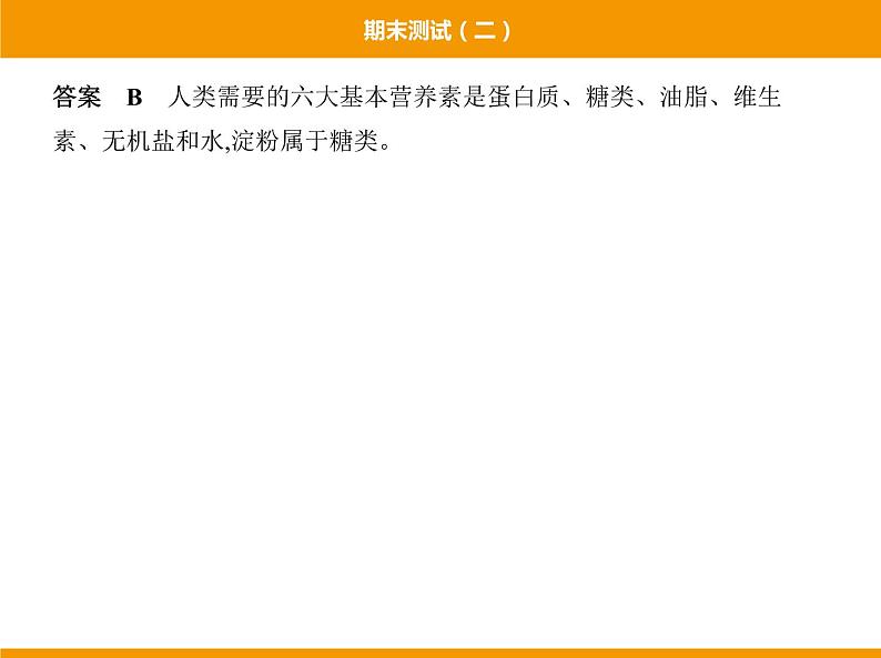 人教版初中化学九年级(下册)期末测试(二)03