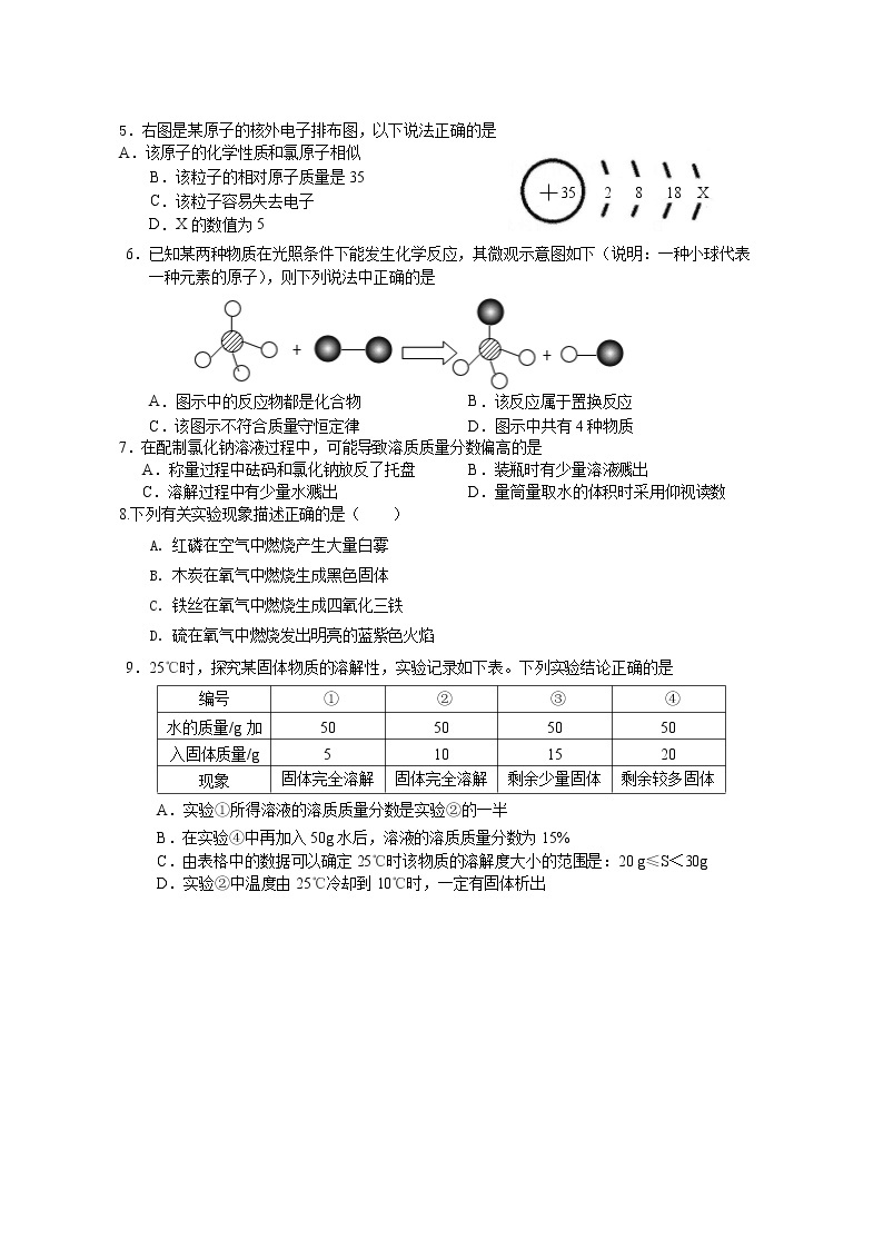广东省2021年中考化学模拟试卷（18）02