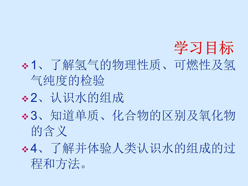 人教版初中化学(上册)第四单元 课题3 《水的组成》 课件第2页