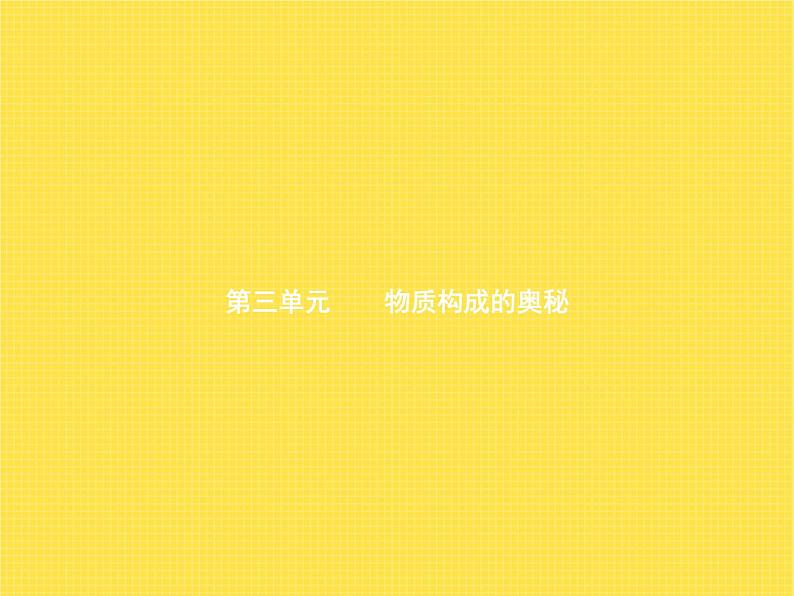 人教版初中九年级化学(上册)第三单元 课题1 分子和原子课件第1页