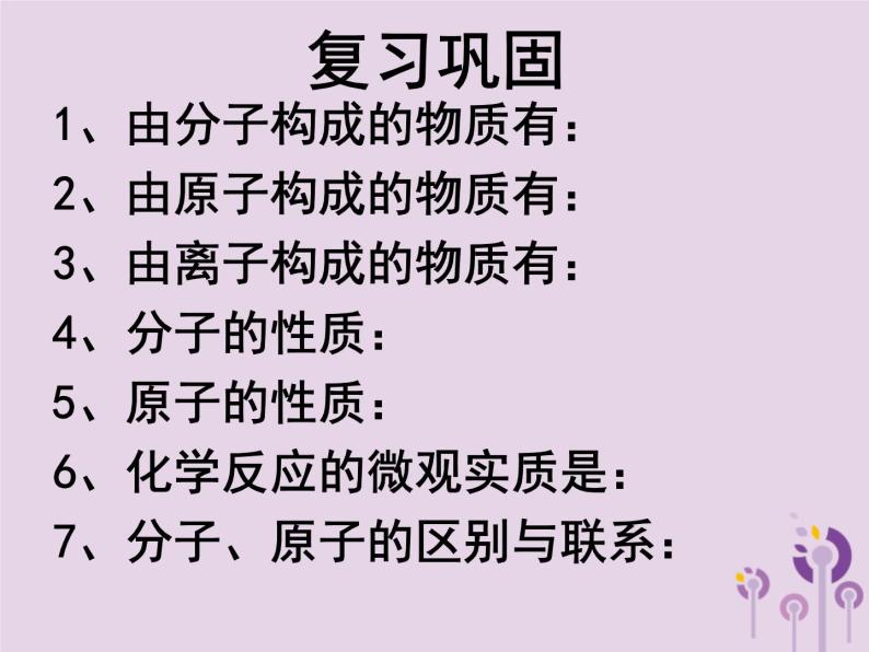 沪教版九年级化学上册第3章 3.1 构成物质的基本微粒（3）课件02